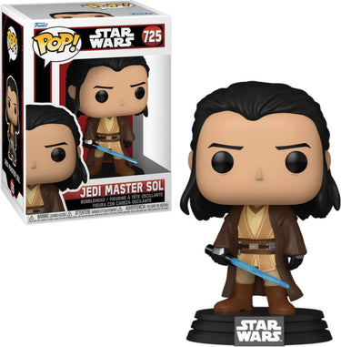 Funko star wars the acolyte - jedi master sol vinylfiguur 725 pop! meerkleurig