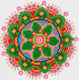 Diamond dotz® diamond dotz flower mandala - diamond painting - 3.037 dotz - 25x20 cm