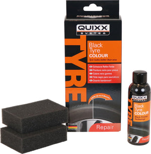 Quixx black tyre colour bandenzwart 75ml