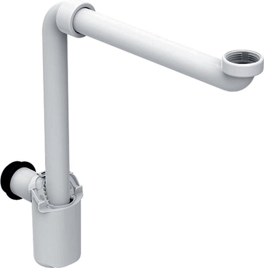 Geberit ruimtebesparende sifon - 32mm - 1 1 4 - wit