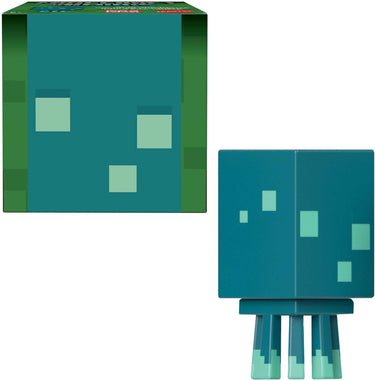 Minecraft mob heads minis - speelfiguur - turquoise