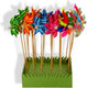 Small foot - windmolen met houten stok 28cm, 24st.