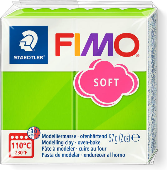 Fimo soft boetseerklei 57 g appelgroen