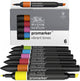 Winsor newton 0290110 promarker™ 6 vibrant tones | professionele layoutmarkers alcoholmarkers