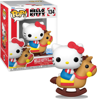 Funko pop! hello kitty 134 hello kitty on rocking horse exclusive