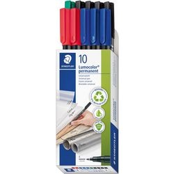 Ohp-marker staedtler 318 b10 fijn kleurenassortiment
