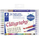 Kaligrafeerpen staedtler 3005 tb24 kleurenassortiment inkt op waterbasis