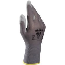 Handschoenen mapa professional 34551039 pu grijs