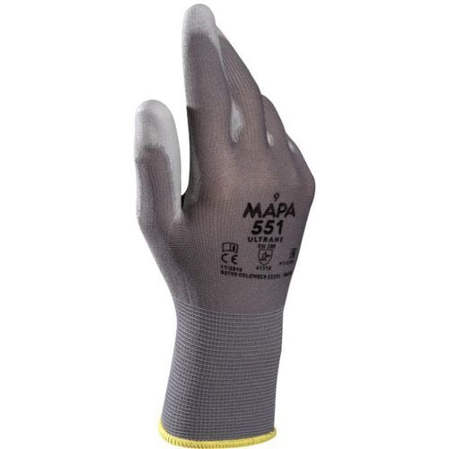 Handschoenen mapa professional 34551277 pu grijs