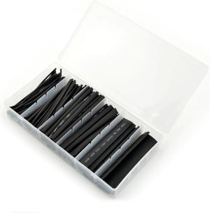 Lanberg krimpkous - krimpkousen set - - assortiment - 100 delig - 6 doorsnedes - in handige opbergbox