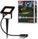 Paulmann plug shine led-tuinspots fluter losse spot ip65 3000k 6,8w zwart