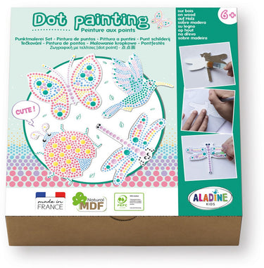 Aladine dot painting set - natuur schilderen voor kinderen.