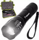 Trizand cree led t6 zaklamp: oplaadbaar en waterdicht voor elk avontuur