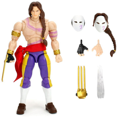 Jada toys ultra street fighter ii: the final challengers action figure 1 12 vega 15 cm action figuur