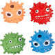 Van manen veenendaal bv brainboooom knijpbal monsters, 6,5cm