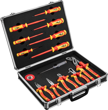 Neo serie - gereedschapscombiset 1000v - 13 stuks - ergonomische handgreep - 25-jarige garantie