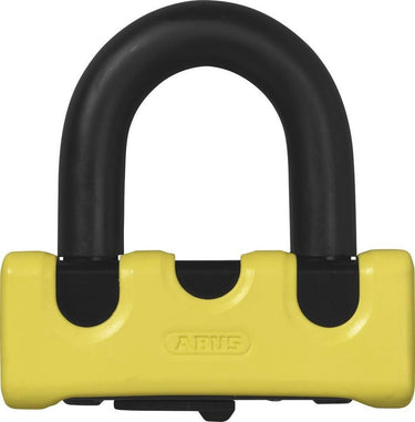 Abus motorslot schijfremslot - granit™ power xs 67 - security level 14 - art-4 geel - geschikt voor motoren - scooters