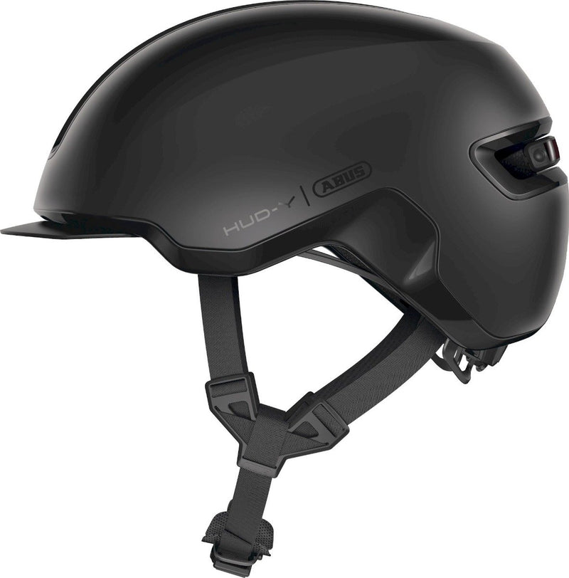 Afbeelding laden in galerijviewer, Abus helm HUD-Y velvet Zwart M 54-58cm
