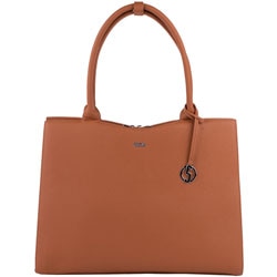Laptoptas socha so-midi-cognac kunstleer cognac