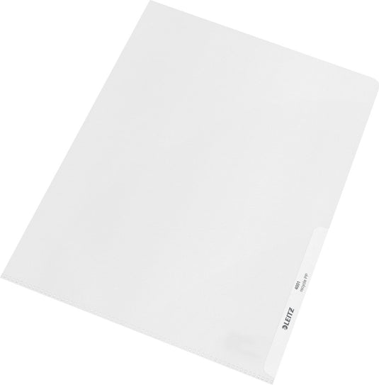 Leitz 25x recycle zichtmap a4 - 90% pre-consumer gerecycled plastic - transparant