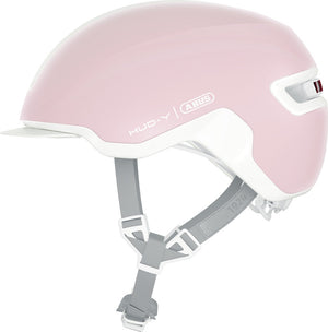 Abus fietshelm hud-y pure rose s - 51-55 cm - pink - geschikt voor gebruik op elektrische fietsen - stadsfietsen - 280 g