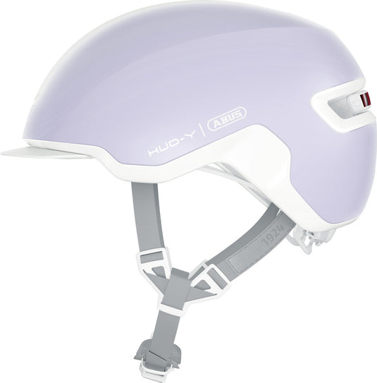 Abus fietshelm hud-y pure lavender s - 51-55 cm - paars - geschikt voor gebruik op elektrische fietsen - stadsfietsen - 280 g