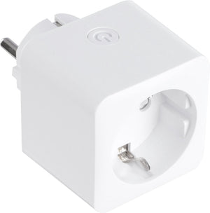 Q-link adapterstekker - randaarde - wifi meter - 16a - wit