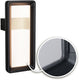 Paulmann led-wandarmatuur voor buiten reana schemergestuurde bewegingsmelder (hf) ip44 hoekig 176x403 mm 3000k 2x3w 2x130lm 230v antraciet metaal