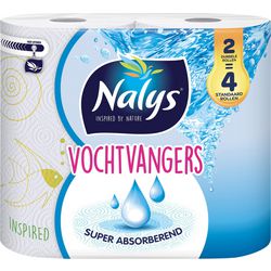 Keukenpapier nalys 2 stuks 73 vellen per rol