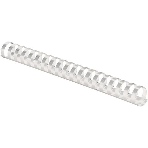 Pack 50 binding combs white 5349002 fellowes plastic a4 32mm