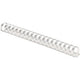 Pack 50 binding combs white 5350202 fellowes plastic a4
