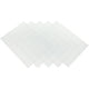 Fellowes pack 100 binding cover transparent 5375901 pvc a4