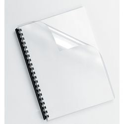 Inbindkaft fellowes 53763 transparant pvc (polyvinylchloride)