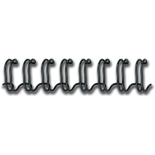 Pack 100 binding combs black 53261 fellowes 8mm