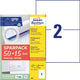 Avery etiketten zweckform wit