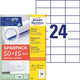 Etiketten avery zweckform wit