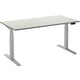 Zit-sta-bureau ceha ade2plme189q9016w wit melamine, metaal