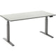 Zit-sta-bureau ceha ade2plme208q9006w wit melamine, metaal