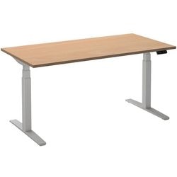Zit-sta-bureau ceha ade2plme128q9016be beuken melamine, metaal