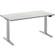 Zit-sta-bureau ceha ade2plme208q9016w wit melamine, metaal
