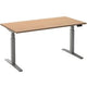 Zit-sta-bureau ceha ade2plme189q9006be beuken melamine, metaal