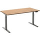 Zit-sta-bureau ceha ade2plme208q9006be beuken melamine, metaal