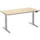 Zit-sta-bureau ceha ade2plme188q9016ah esdoorn melamine, metaal