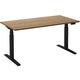 Zit-sta-bureau ceha adjust 2 plus ade2plme168q9005ret eiken tabak