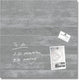 Sigel glasmagneetbord - artverum - 48x48cm - betondesign - si-gl168