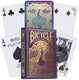Bicycle purple peacock - premium speelkaarten - poker - ultimates - met cold-foil afwerking