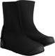 Bbb cycling rainshield overschoenen - voor woon-werk verkeer op stadsfiets e-bike - winddicht waterdicht - zwart - maat 43 48 - bws-41
