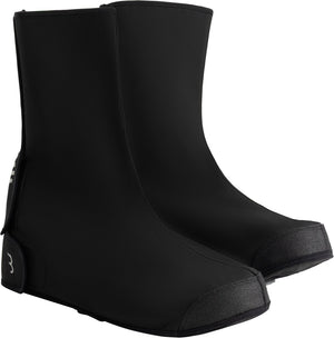Bbb cycling rainshield overschoenen - voor woon-werk verkeer op stadsfiets e-bike - winddicht waterdicht - zwart - maat 43 48 - bws-41