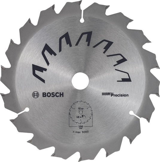 Bosch cirkelzaagblad 150x1.5 0.85x16 18t