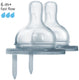 Pura silicone speen - fast flow - 2 stuks